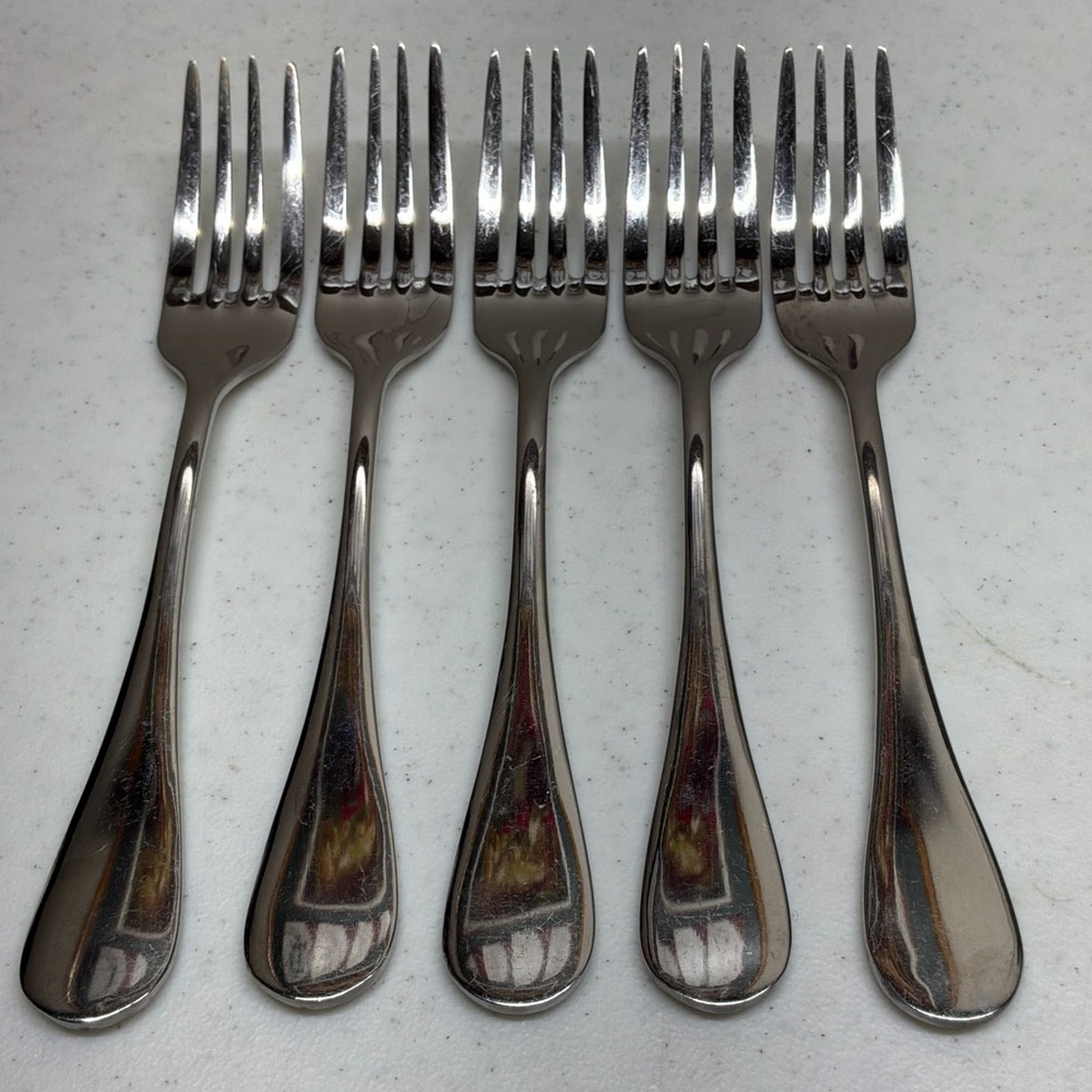 Artaste Rain 18/10 Stainless Steel Forks Set of 5